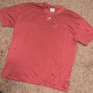Gymshark Men's Short Sleeve Tee in Red